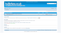 Desktop Screenshot of hullkrfans.co.uk